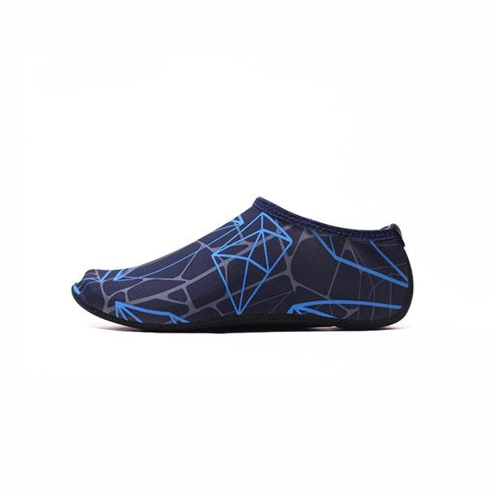 Scarpe da acqua veloci per bambini, senza calze, adatte per il cruise, il nuoto, il mare, la piscina, lo yoga, lo surf - Stampato con disegno di corallo - Modello L