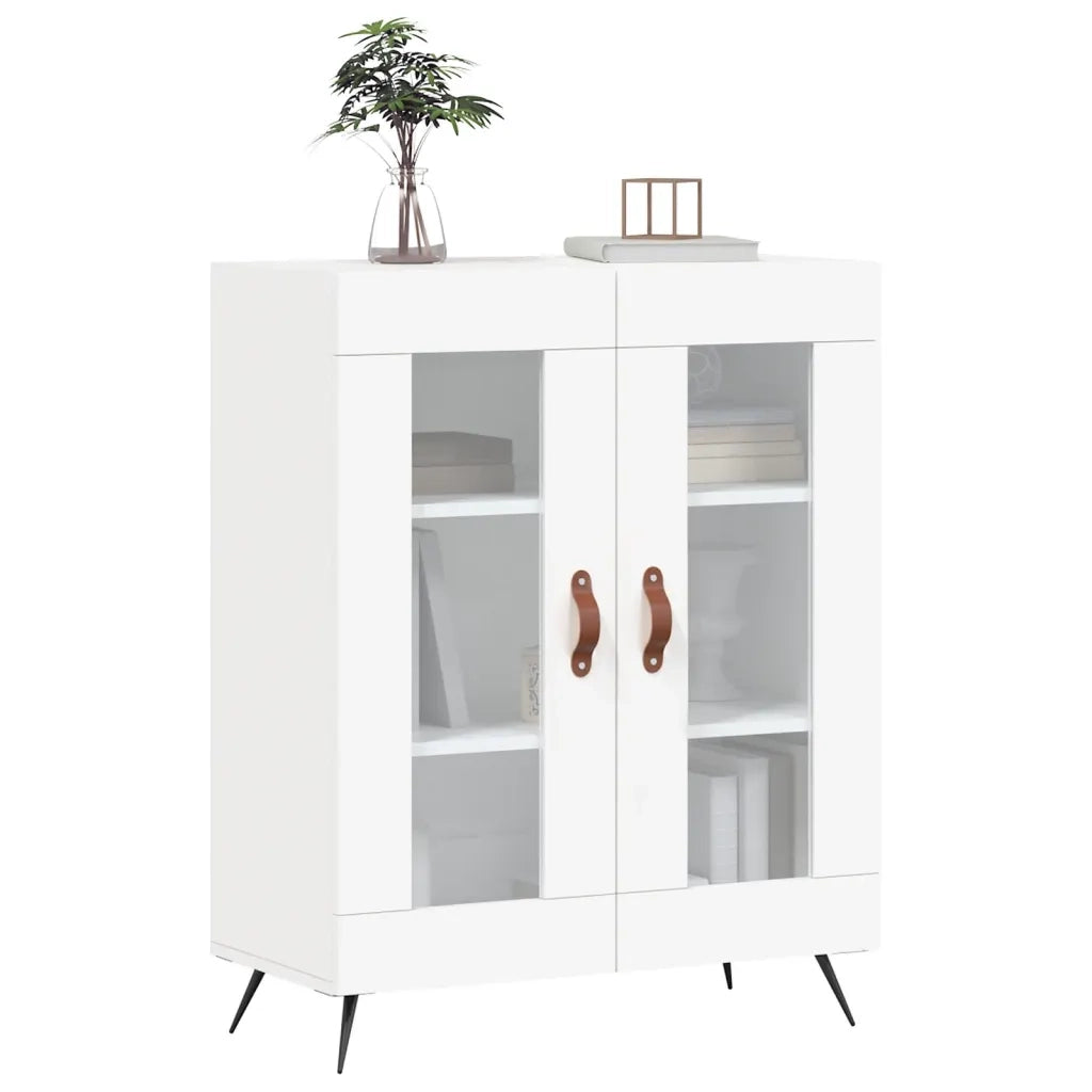 Credenza Bianca 69,5x34x90 cm in Legno Multistrato 827756