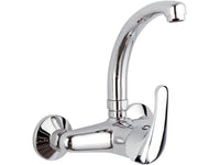 Rubinetto lavello a muro con bocca modello corto - serie 35