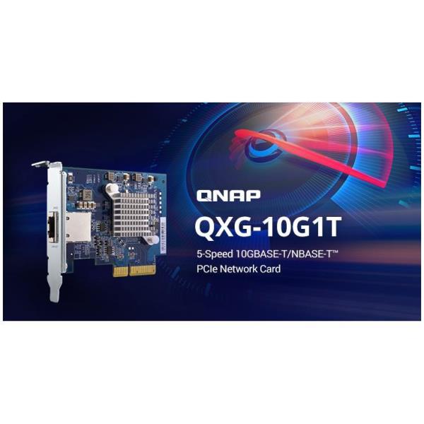 Qnap qxg-10g1t scheda di rete e adattatore interno ethernet 10000 mbit/s