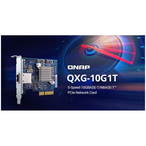 Qnap qxg-10g1t scheda di rete e adattatore interno ethernet 10000 mbit/s