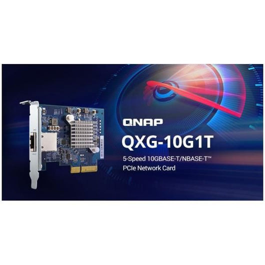 Qnap qxg-10g1t scheda di rete e adattatore interno ethernet 10000 mbit/s