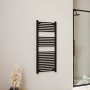 Termoarredo idraulico 1200x550 nero opaco interasse 500 | Polaris