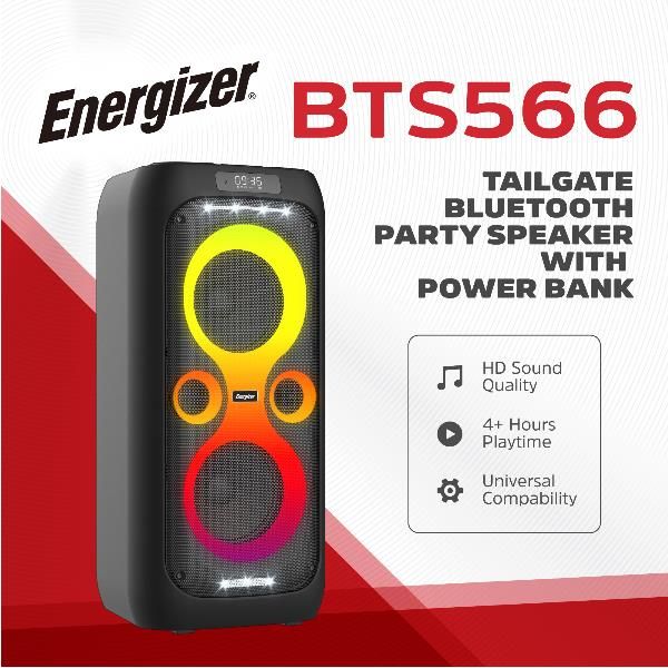 Party  speaker  vertical  bt+powerbank - BTS566
