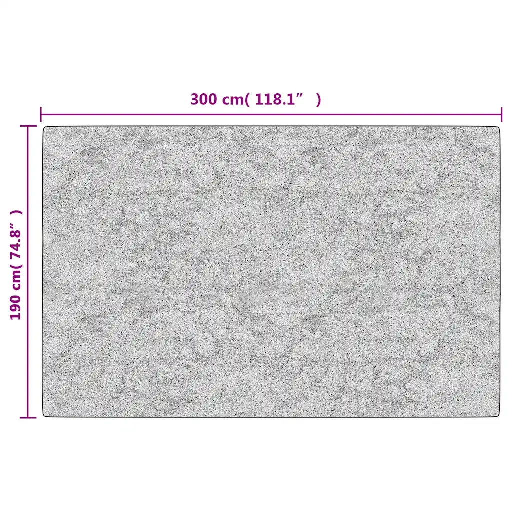 Tappeto Lavabile 190x300 cm Nero e Oro Antiscivolo cod mxl 65051
