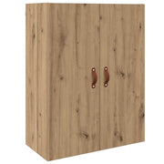 Armadietto a Muro | Mobile a Parete Rovere artigianale 69,5 x 34 x 90 cm