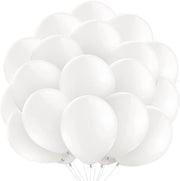 Set di palloni da 20 pezzi - palloni di latex bianchi 25 cm - palloni per matrimoni - decorazione per feste - arco di palloni - alta qualità - palloni per feste