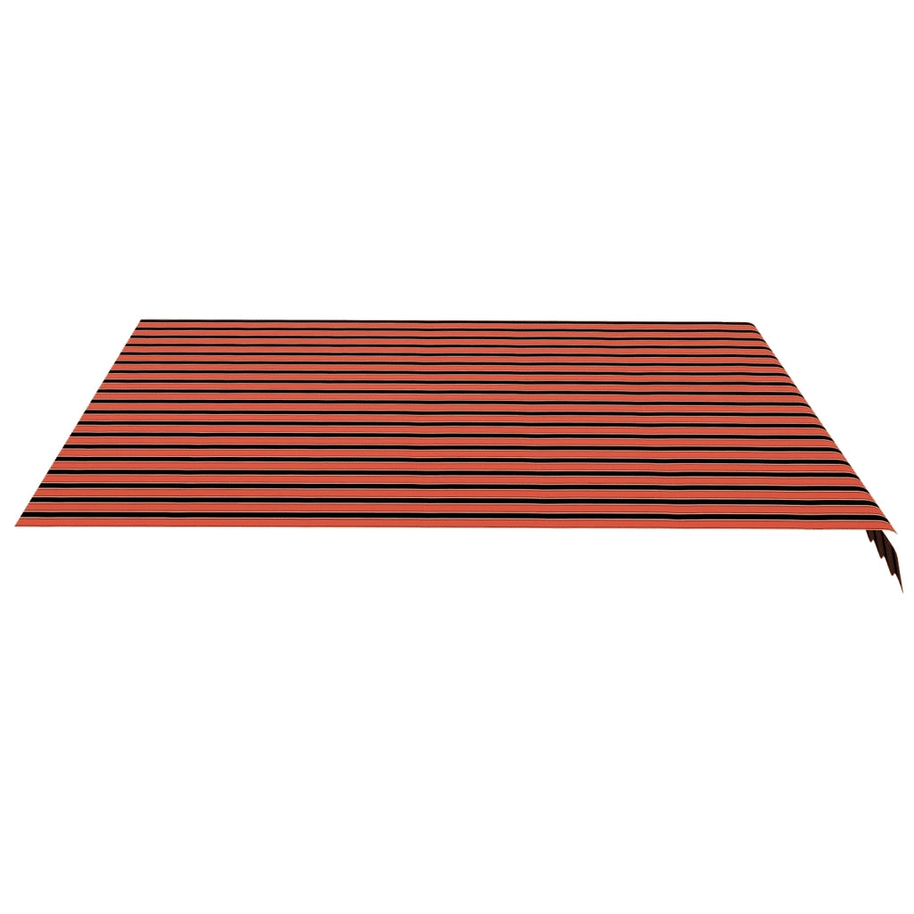 Tessuto di Ricambio Tenda da Sole Arancione e Marrone 4x3,5 mcod mxl 129333