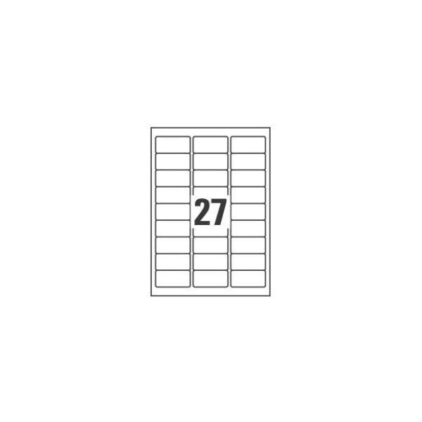 Etic.poliestere argento 63 5 x 29 6 - L6011-20