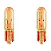 Trade Shop - Lampadine Di Posizione T5 W1.2w 12 V 1.2 W Luce Calda Alogena No Canbus L-p122 -