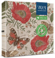 Servetten di carta 3 strati 33-x-33 cm 20 pezzi Stampati con inchiostro a base d'acqua Decorazione di compleanno Decorazione da tavola con motivo naturale
