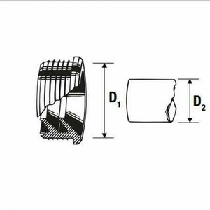 Morsetto in gomma d.46x36 40