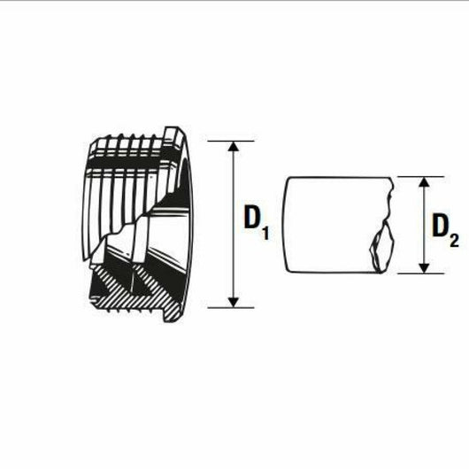 Morsetto per curva tecnica d.53, 5x26 32 b08lqwn33v
