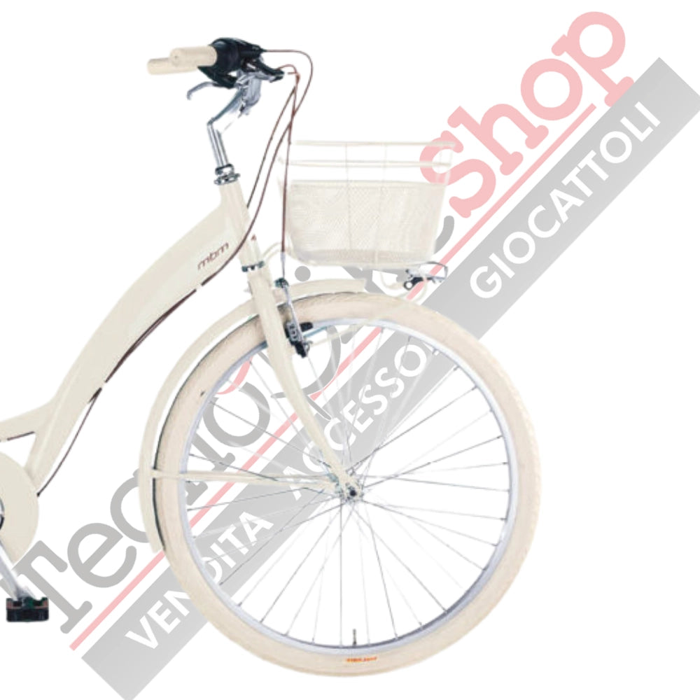 Bicicletta MBM UNISEX  Primavera  26'' 6v-Avorio