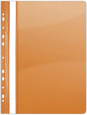 Carta geperforata A4 in PVC con finestra trasparente, copertina cristallina rigida, chiusura per ufficio e scuola/Euro perforazione | 1 pezzo