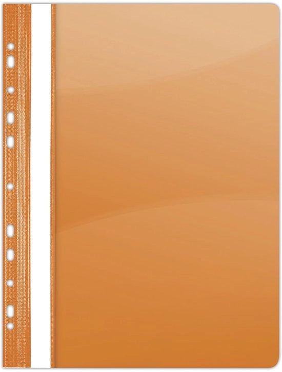 Carta geperforata A4 in PVC con finestra trasparente, copertina cristallina rigida, chiusura per ufficio e scuola/Euro perforazione | 1 pezzo