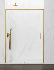 Porta doccia scorrevole 1+1 ABANTE (TWENTY) 155 cm Profilo Oro