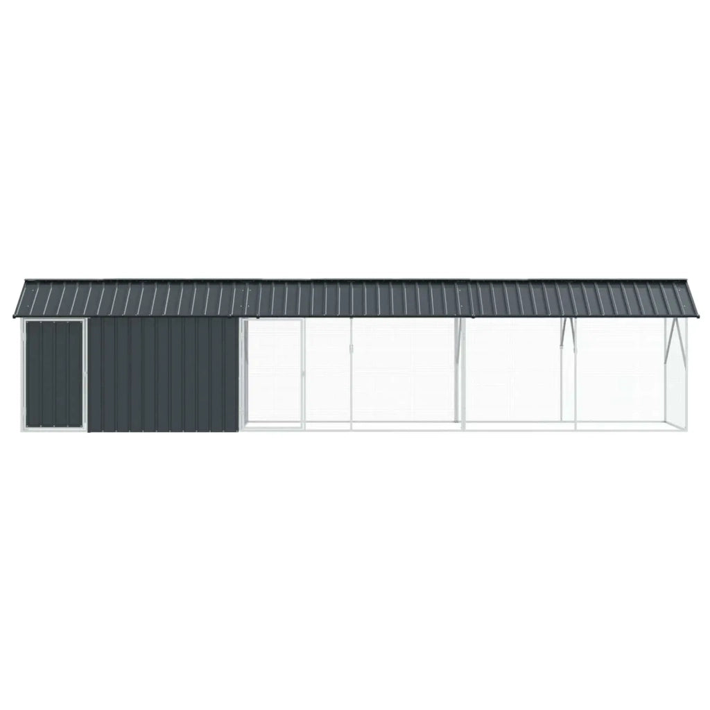 Gabbia per uccelli Antracite 630 x 103 x 142 cm Acciaio zincato 3325146