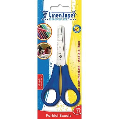 FORBICE SCUOLA SUPER DE LUCA  ACCIAIO INOX CM 12,55