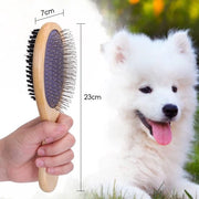Borsetta per Grooming, Borsetta Slicker per Cani, Borsetta per Animali da Compagnia con Pettini per Massaggio per Gatti e Cani con Capelli Corti, Medi e Lunghi