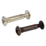 GIUNZIONE PER MOBILI mm 31 - finitura bronzata- 250 pezzi