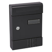 CASSETTA POSTALE 'JASMINE SMALL' cm 20,5x6,5x h 29 - color antracite  - KASART