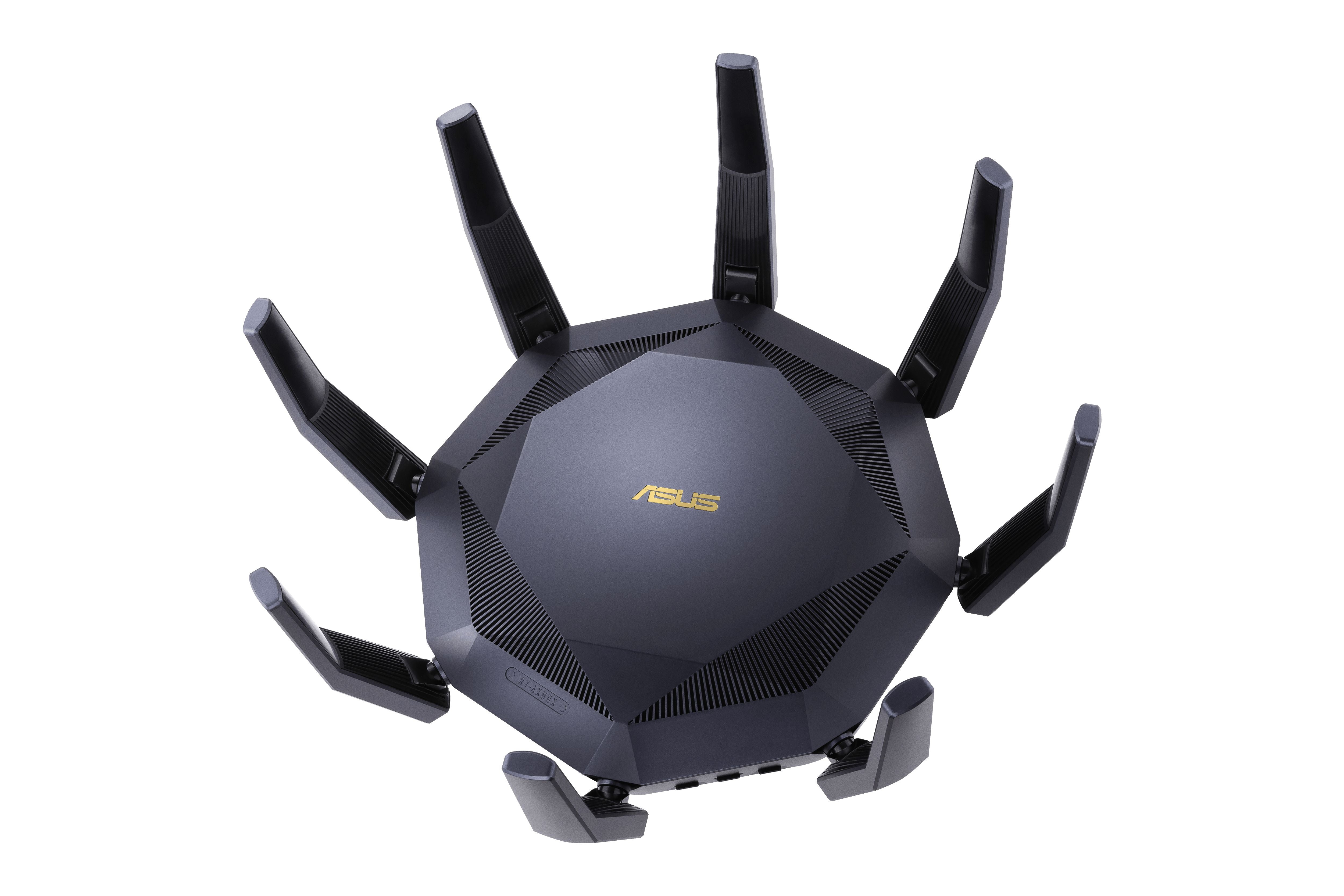 Asus rt-ax89x ax6000 aimesh router wireless ethernet dual-band (2.4 ghz/5 ghz) nero - 90IG04J1-BM3010
