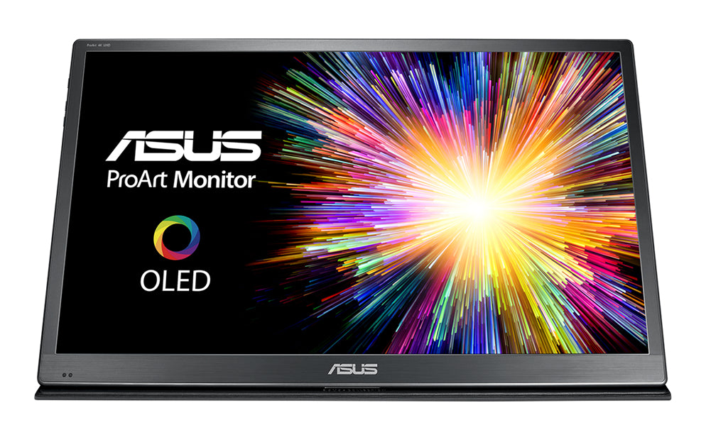 Asus proart pq22uc monitor pc 54,9 cm (21.6") 3840 x 2160 pixel 4k ultra hd oled nero, grigio - 90LM047E-B01370