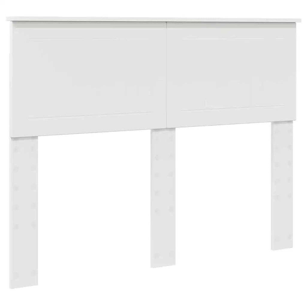 Testiera-Testata-Testiera Decorativa Bianco 120 cm Legno multistrato 854261