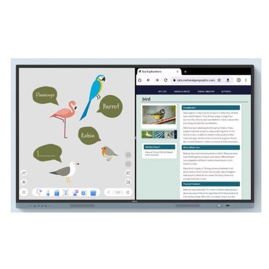 Benq rm6504 lavagna interattiva 165,1 cm (65") 3840 x 2160 pixel touch screen nero - 9H.F9ATK.DE1