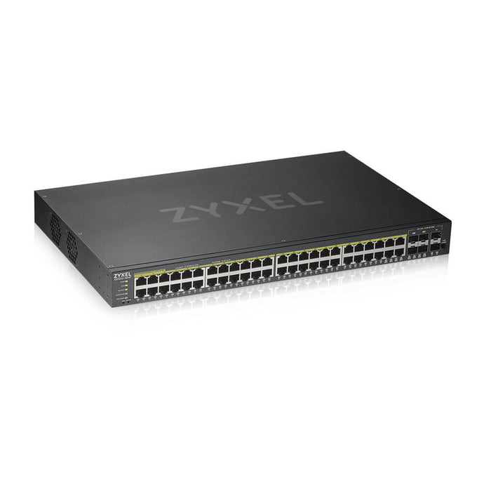 Zyxel gs1920-48hpv2 gestito gigabit ethernet (10/100/1000) supporto power over ethernet (poe) nero - GS192048HPV2-EU0101F