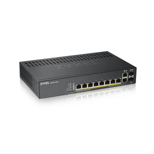 Zyxel gs1920-8hpv2 gestito gigabit ethernet (10/100/1000) supporto power over ethernet (poe) nero - GS1920-8HPV2-EU0101F