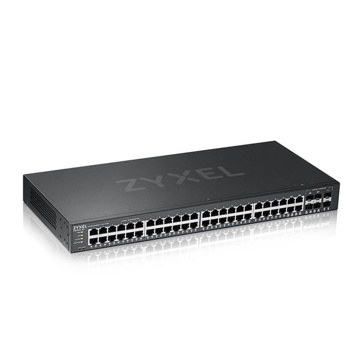 Zyxel gs2220-50-eu0101f switch di rete gestito l2 gigabit ethernet (10/100/1000) nero