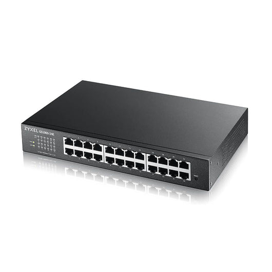 Zyxel gs1900-24e-eu0103f switch di rete gestito l2 gigabit ethernet (10/100/1000) 1u nero