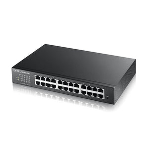 Zyxel gs1900-24e-eu0103f switch di rete gestito l2 gigabit ethernet (10/100/1000) 1u nero
