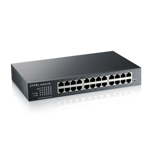 Zyxel gs1915-24e gestito l2 gigabit ethernet (10/100/1000) 1u nero - GS1915-24E-EU0101F