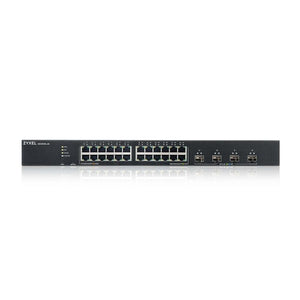 Zyxel xgs1935-28-eu0101f switch di rete gestito l2+/l3 gigabit ethernet (10/100/1000) 1u nero
