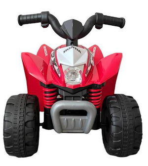 Mini Quad Elettrico per Bambini 7,2V con Licenza Honda 250X Rosso