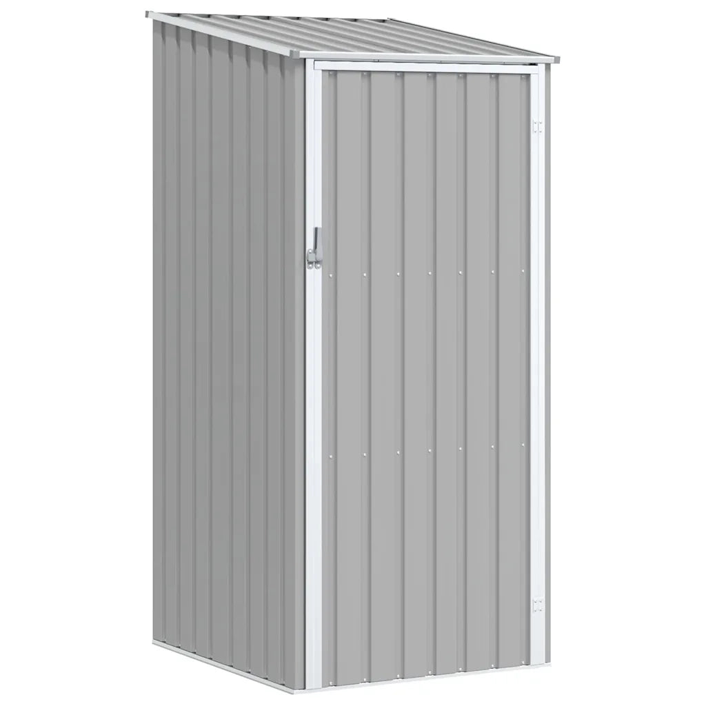 Capanno da Giardino Grigio 87x98x159 cm in Acciaio Zincato  cod mxl 51736
