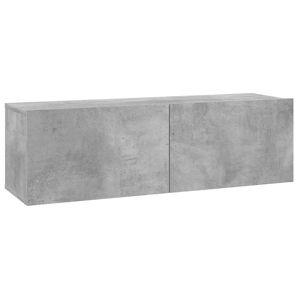 Mobile Porta TV Grigio Cemento 100x30x30 cm in Truciolato cod mxl 33994