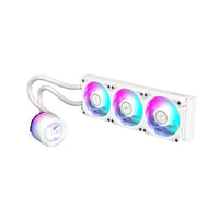 Gigabyte aorus waterforce x ii 360 ice raffreddamento a liquido per cpu aio - 3x ventole argb da 120 mm, lcd a colori, daisy-chain, compatibile con intel lga 1851 e amd am5 - 9JAWTX2360I-00-10