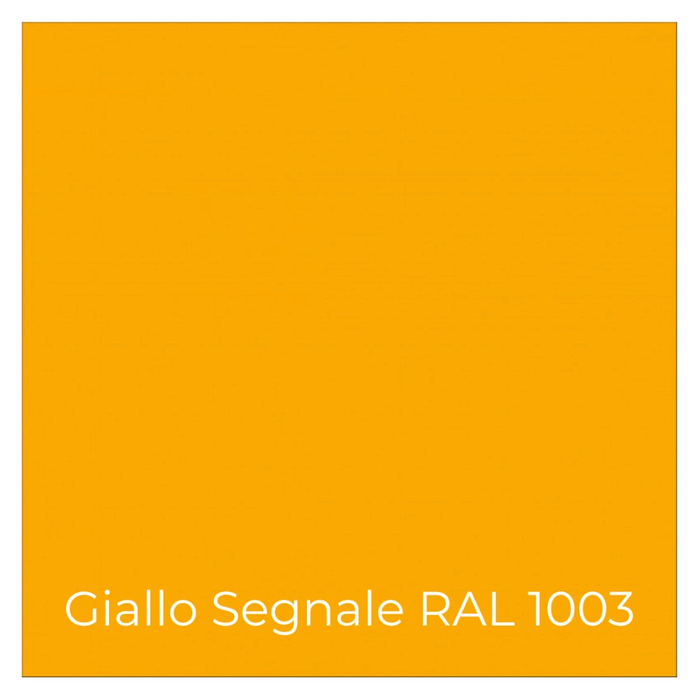 Kit 3 pezzi ferroplus gel smalto sintetico antiruggine giallo segnale 750 ml