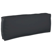 Cuscino Nero 120 x 40 x 12 cm Tessuto Oxford 42001542