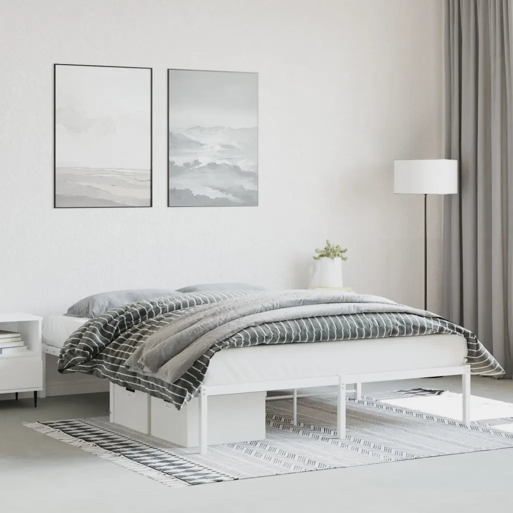 Giroletto in Metallo Bianco 160x200 cmcod mxl 109819