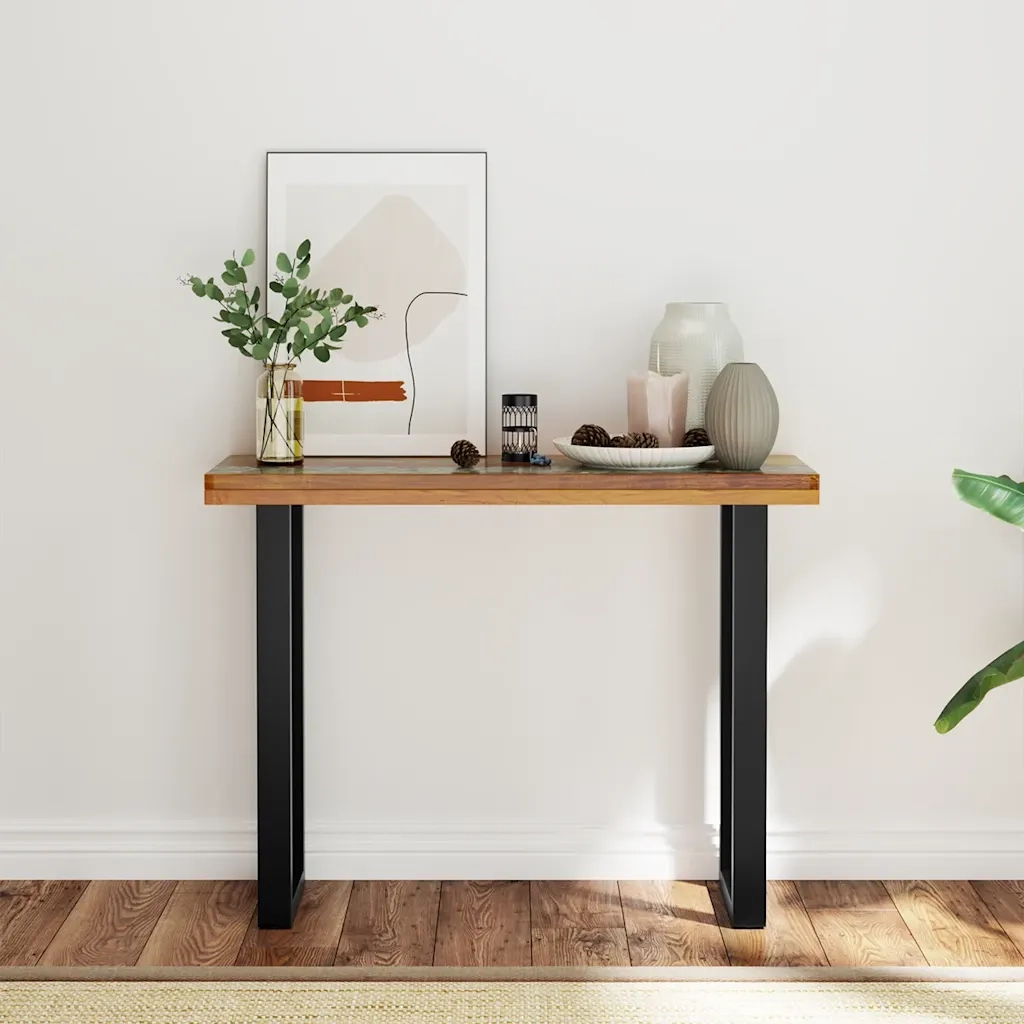 Tavolo Consolle in Teak 100x35x75 cm cod mxl 13717