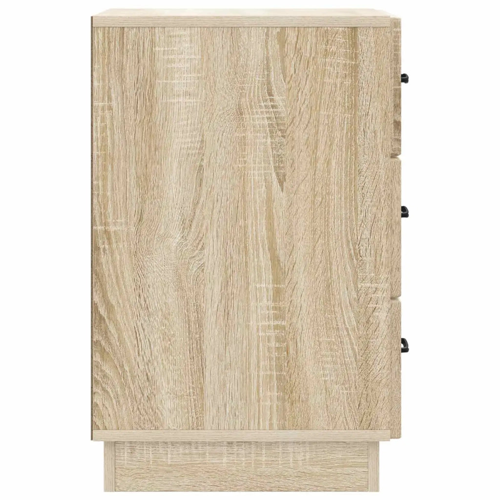 Comodino | Armadio da Notte | Mobiletto da notte con cassetto Rovere Sonoma 43 x 41 x 63,5 cm