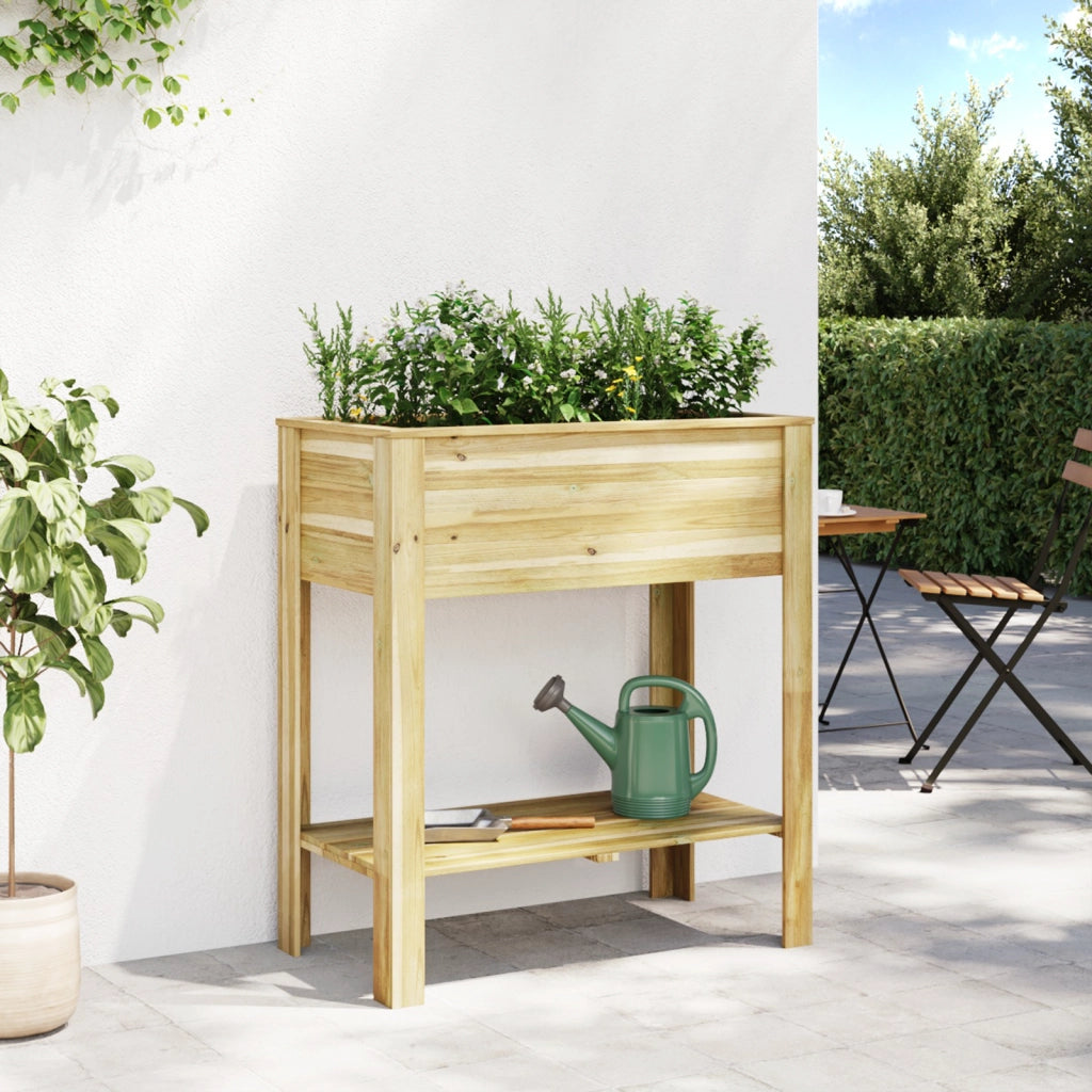 Supporto da Giardino vitaXL 85x46x94 cm Legno di Pino Impregnato