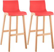 Set di 2 sgabelli da bar Hoover Natura 5