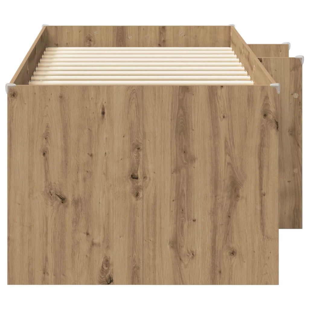Letto Alto per Bambini Rovere Artigianale 193 x 96,1 x 68,5 cm 3422594