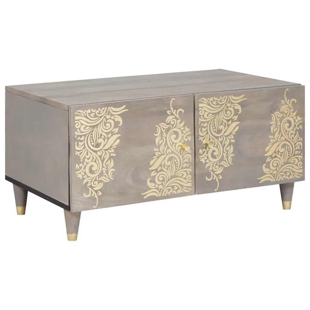 vidaXL Tavolino da salotto Grigio 80 x 50 x 40 cm